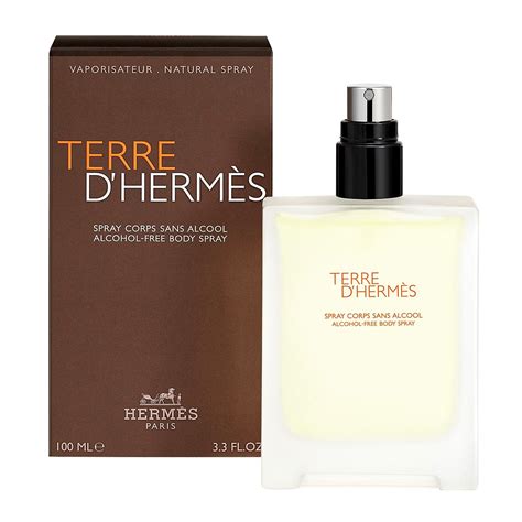 hermes terre d'hermes body spray|Terre d'Hermes alcohol.